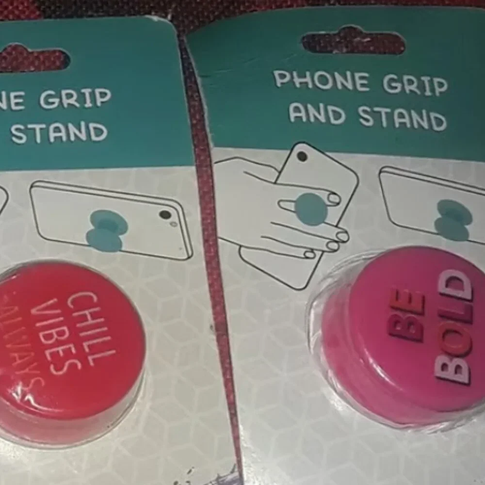 Phone Grips and Stand with Inspirational Quotes, Sayings, Wisdom, Accessories
